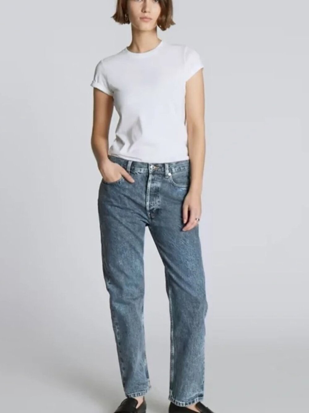 Everlane The Relaxed Straight Jean Organic Cotton